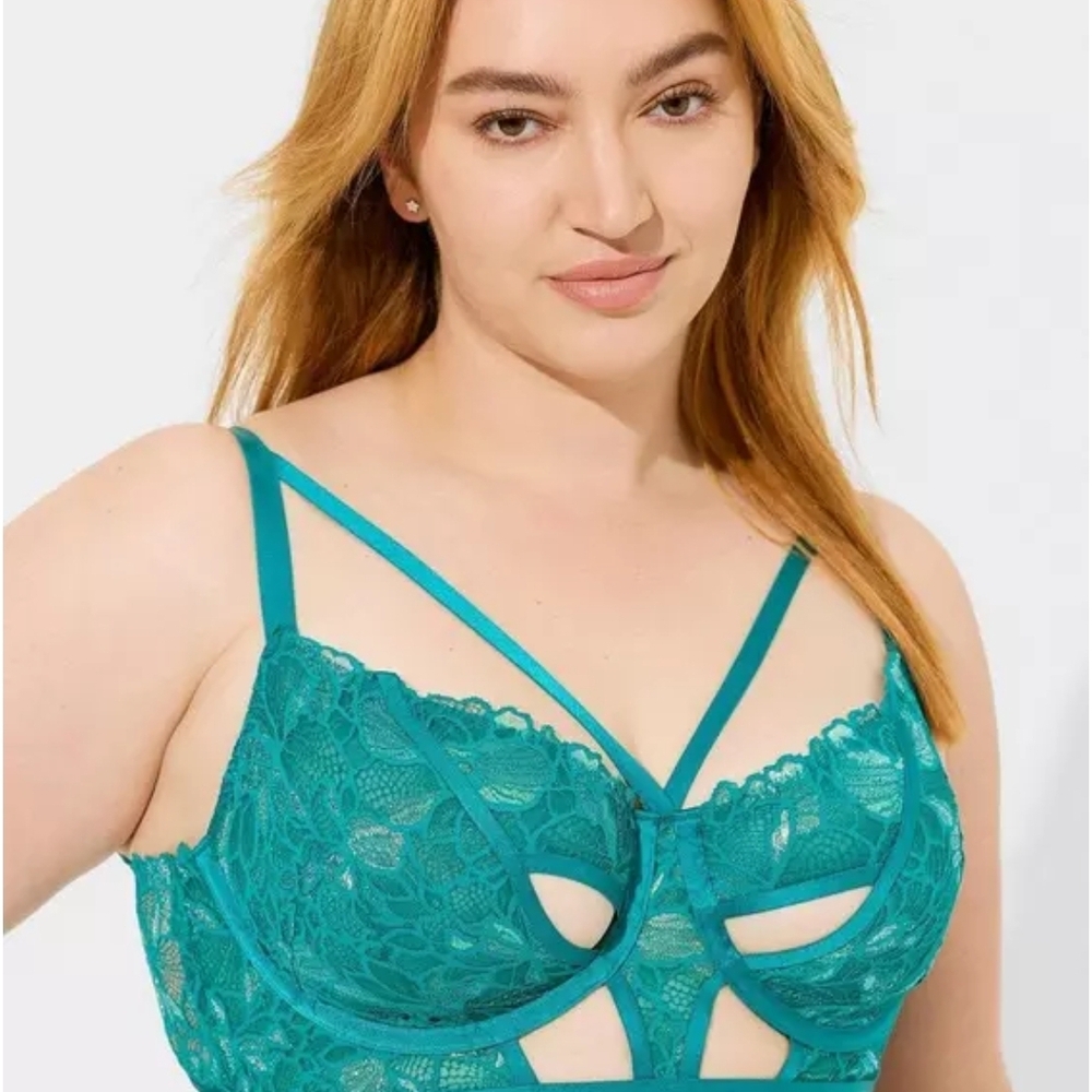 Moody Butterflies Underwire Bralette